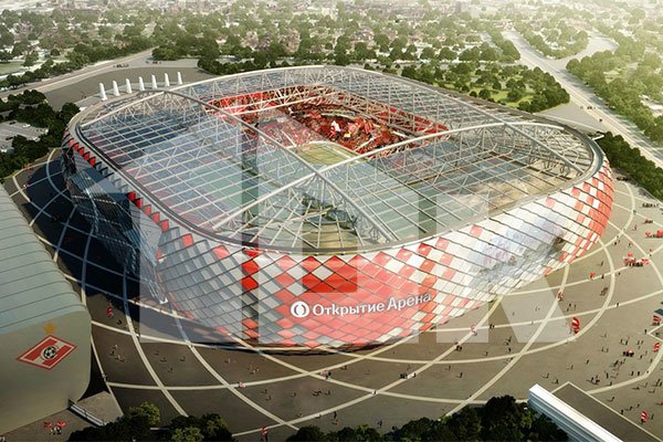 СТАДИОН ФК «СПАРТАК» «ОТКРЫТИЕ АРЕНА», Г. МОСКВА