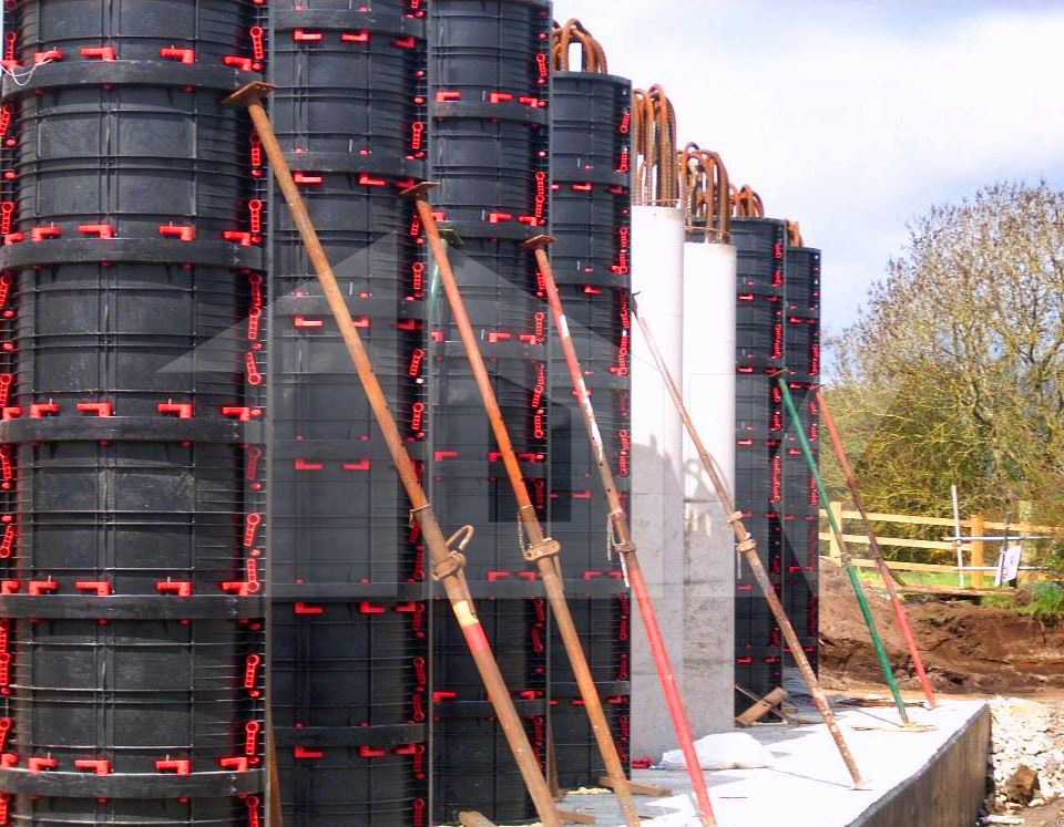 Съемная опалубка для стен